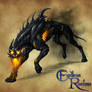 Endless Realms bestiary - Hellhound