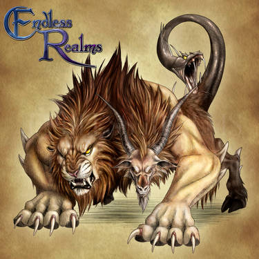 Endless Realms bestiary - Chimera