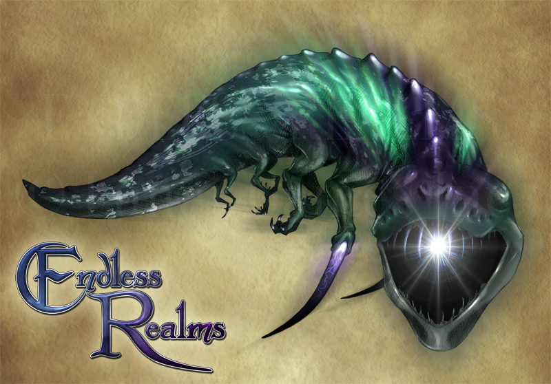 Endless Realms bestiary - Phase Beast by jocarra on DeviantArt