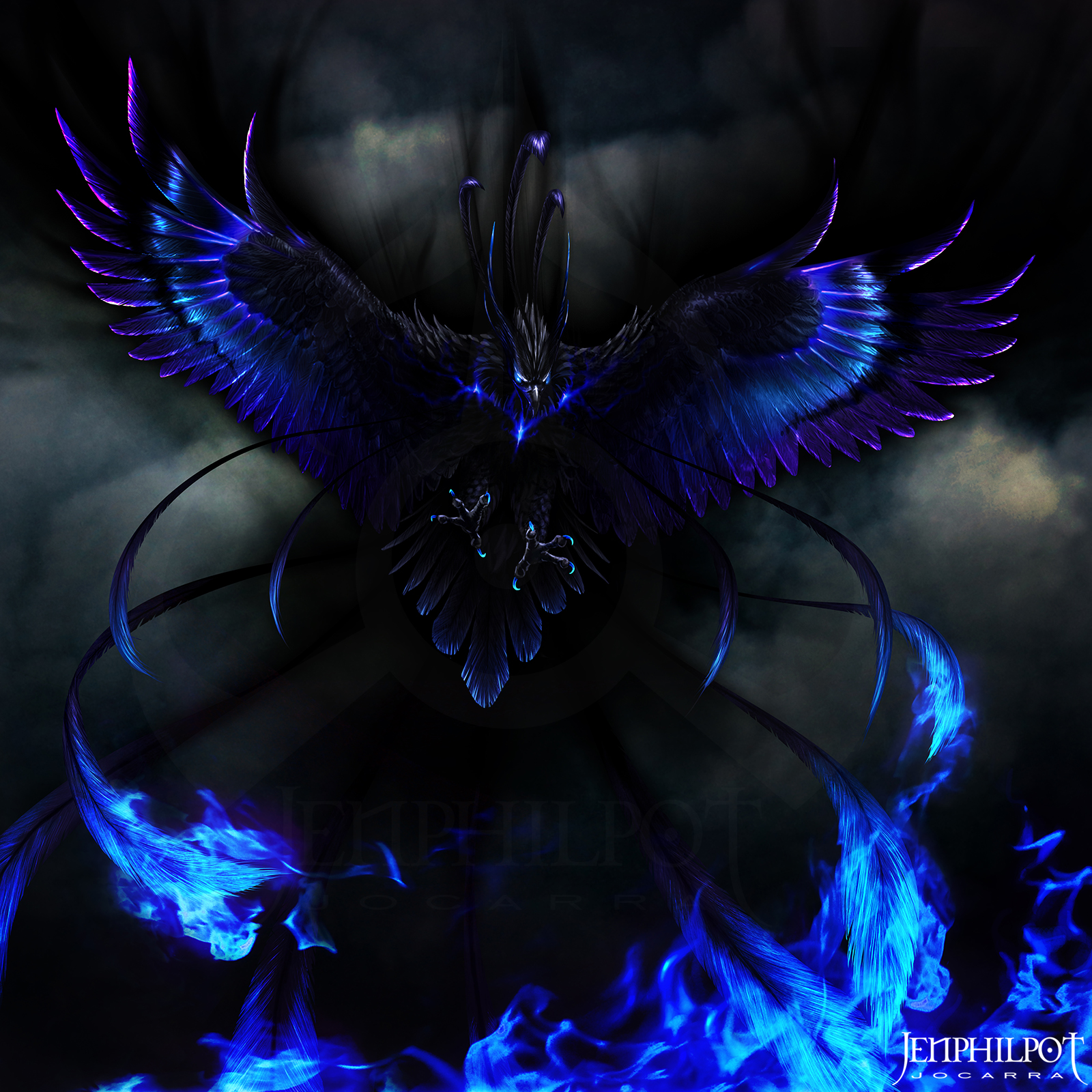 Commission - Flight of Shadow by jocarra on DeviantArt