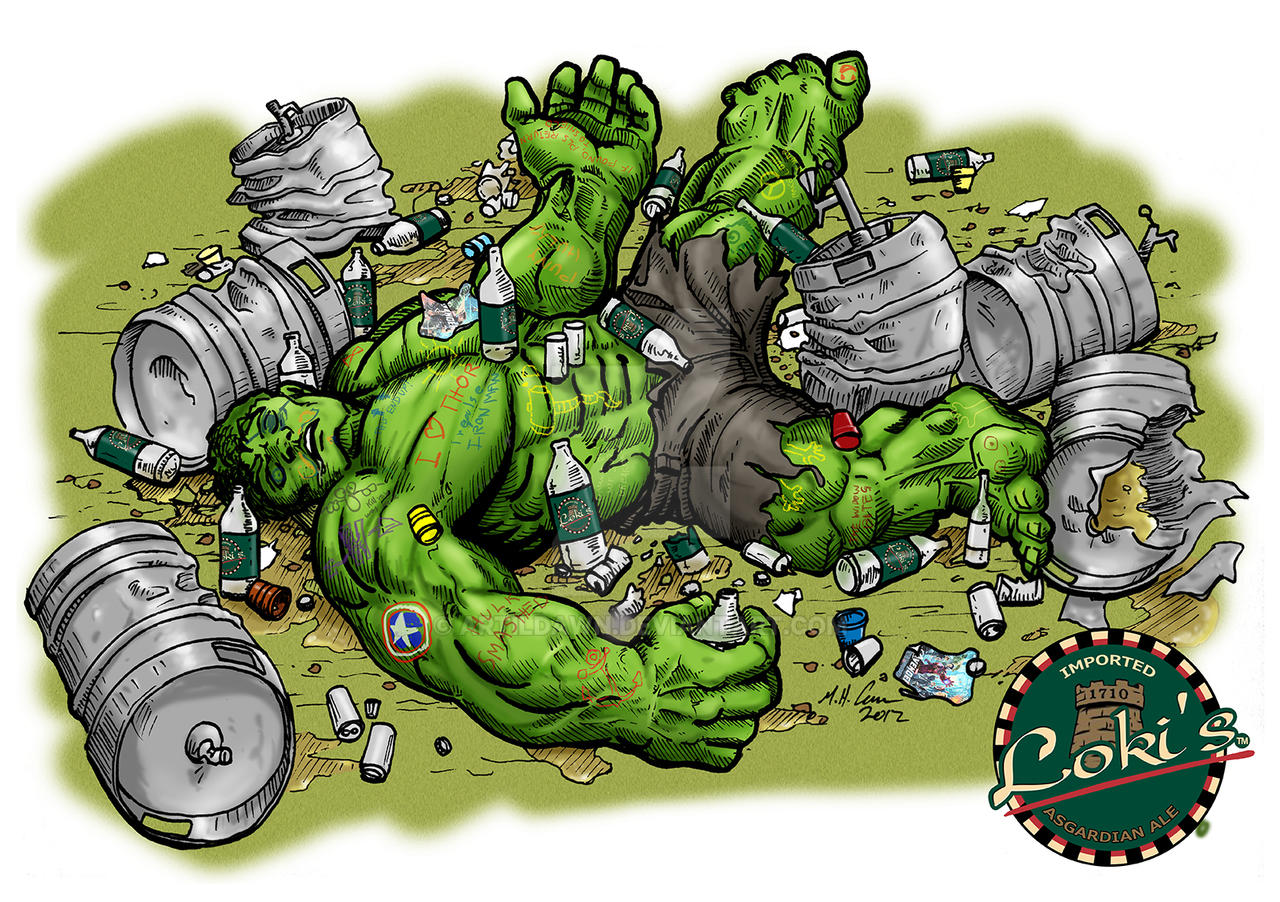 Hulk Smashed - final color by artildawn on DeviantArt