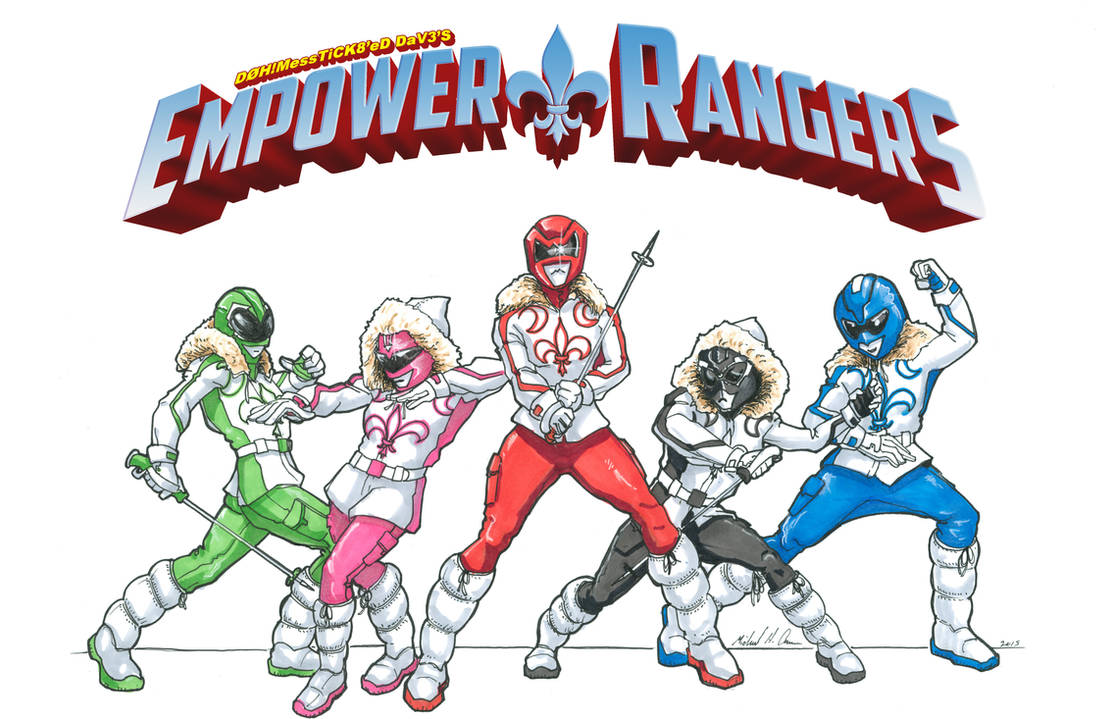The Empower Rangers by artildawn on DeviantArt