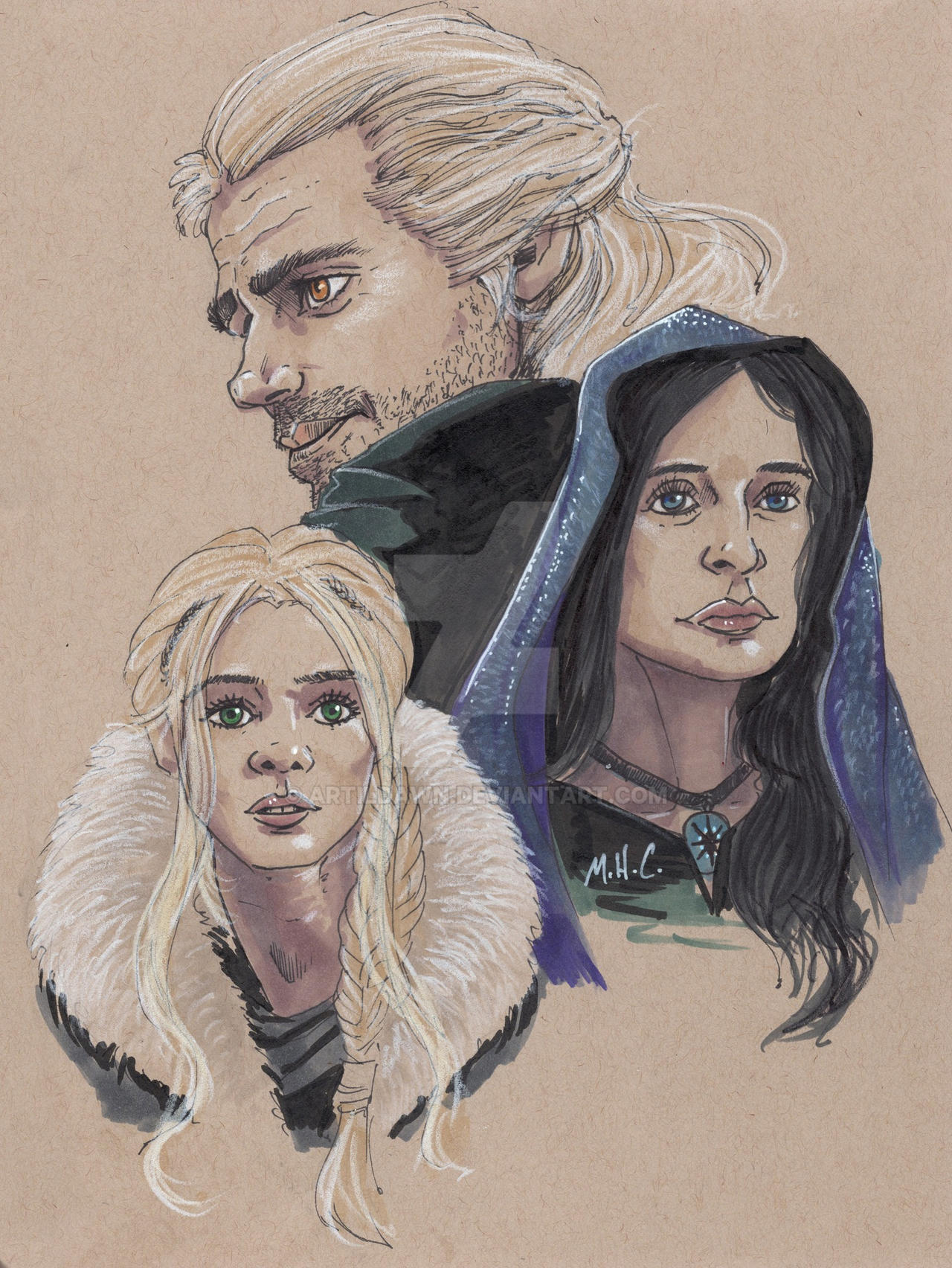 The Witcher by artildawn on DeviantArt