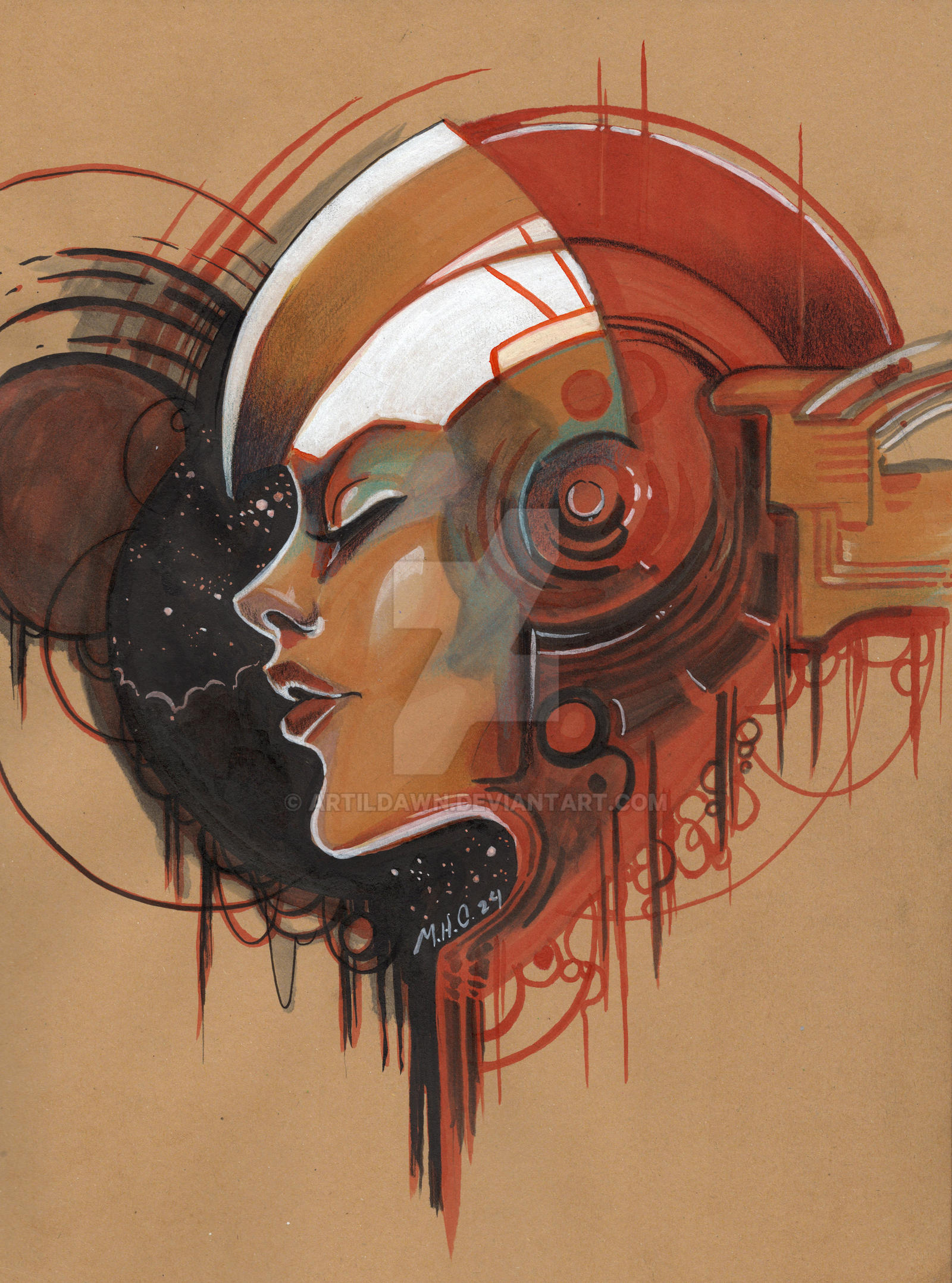 Retro Sci-Fi Profile by artildawn on DeviantArt