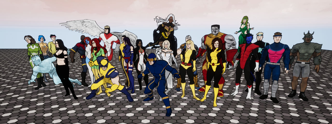 Mutants so far by MarvelNexus on DeviantArt