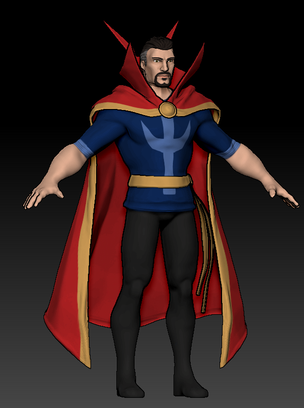 Doctor Strange with Third Eye PNG by mrscientific on DeviantArt