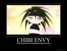 Chibi Envy Motivational Poster