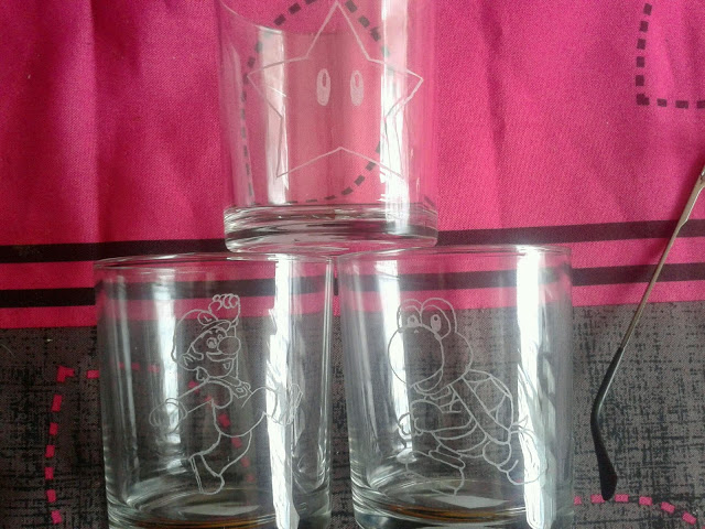Mario glass set part 2/2 by sarahsboot on DeviantArt