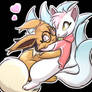 Pokmon Ocs Stickers - Hana Eeivui Commission