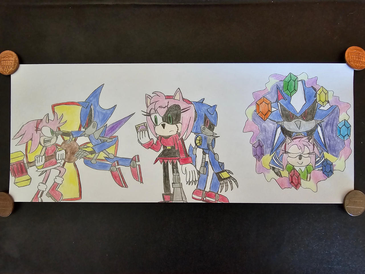 Metal Sonic And Amy Rose Destinies By DVoid0Lyf On DeviantArt metal-sonic-and-amy-rose-destinies-by-dvoid0lyf-on-deviantart