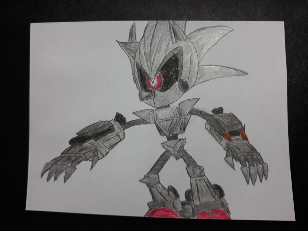 sonic 3 style silver mecha sonic by blue1739 on DeviantArt