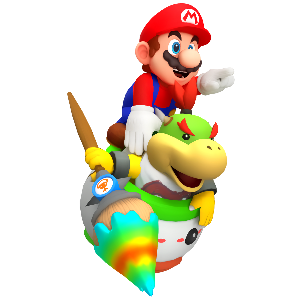 New little Bowser Jr. render I just made 😎 : r/Mario