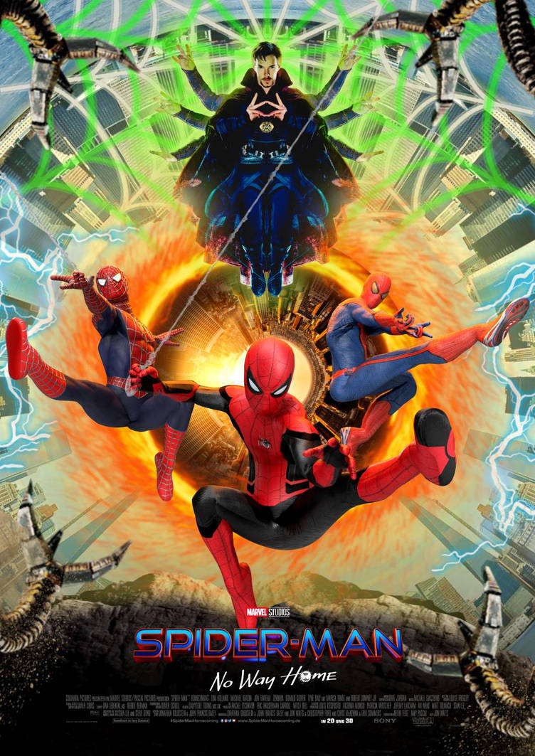 Spider Man No Way Home Fan Poster VVM2021 By VinVinMario On DeviantArt spider-man-no-way-home-fan-poster-vvm2021-by-vinvinmario-on-deviantart