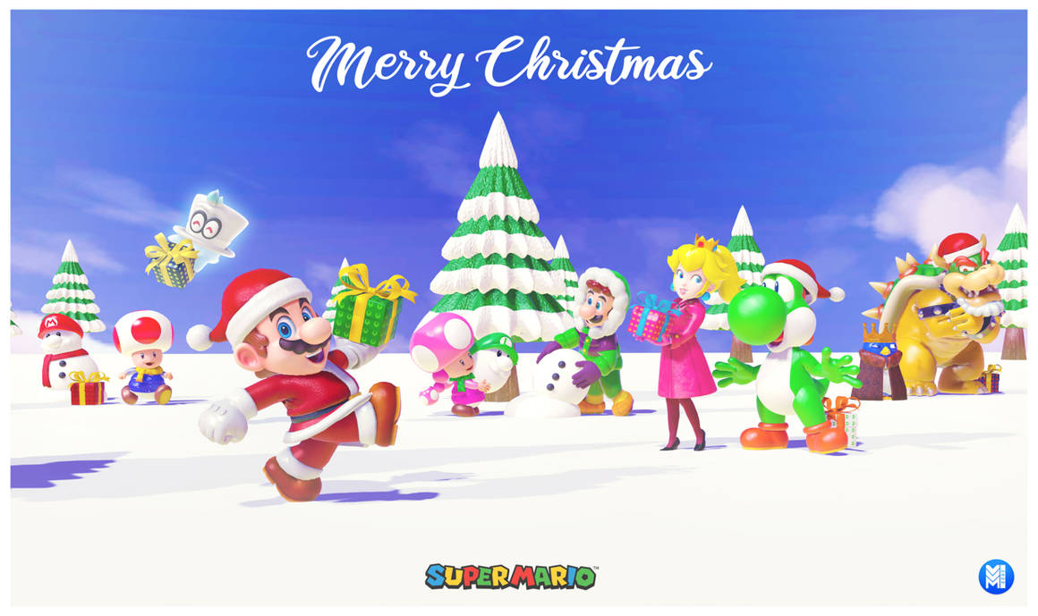 Super Mario, Super Christmas ! VVM2022 by VinVinMario on DeviantArt Mario's Christmas