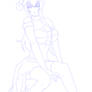 Christmas Saeko outline