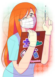 Orihime Inoue against Coronavirus