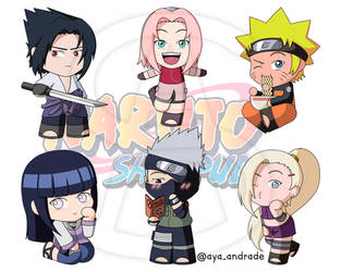 Stickers Naruto by AyaGina