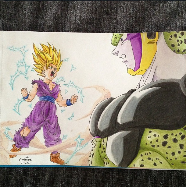 Gohan Vs Cell