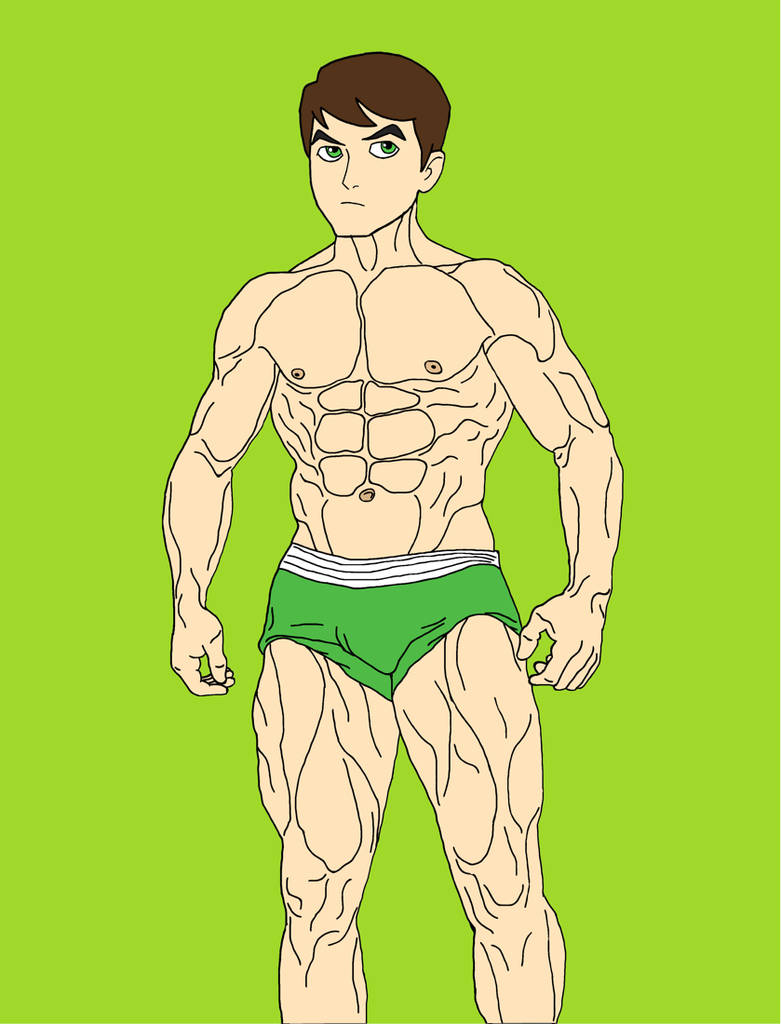 Muscle growth Бен 10 и Гвен