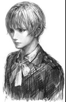 Semi realistic manga boy