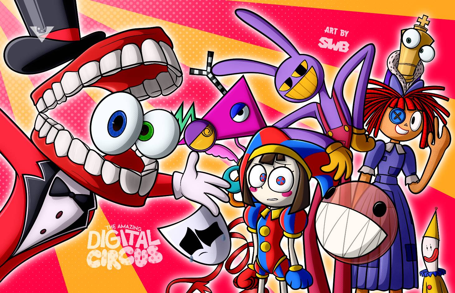 Cicus Scared The Amazing digital cicus by thallessss on DeviantArt