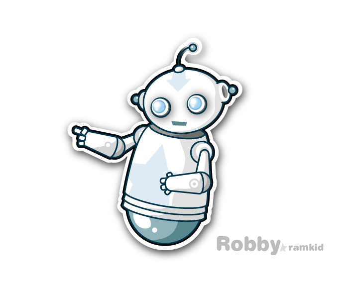 Robby - the robot character -