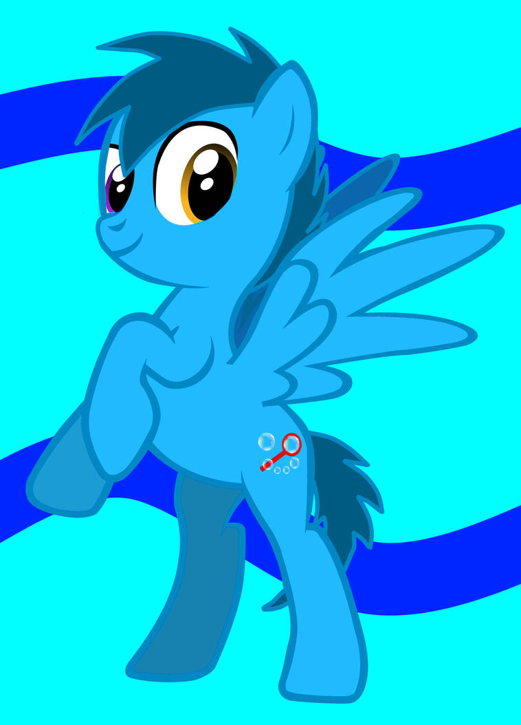 MLP blue by FLIPPYROXSHTF on DeviantArt