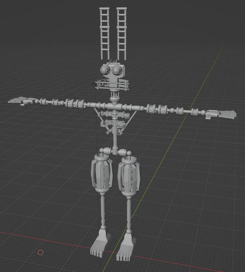 Spring Endoskeleton by Ruffleswinner22 on DeviantArt