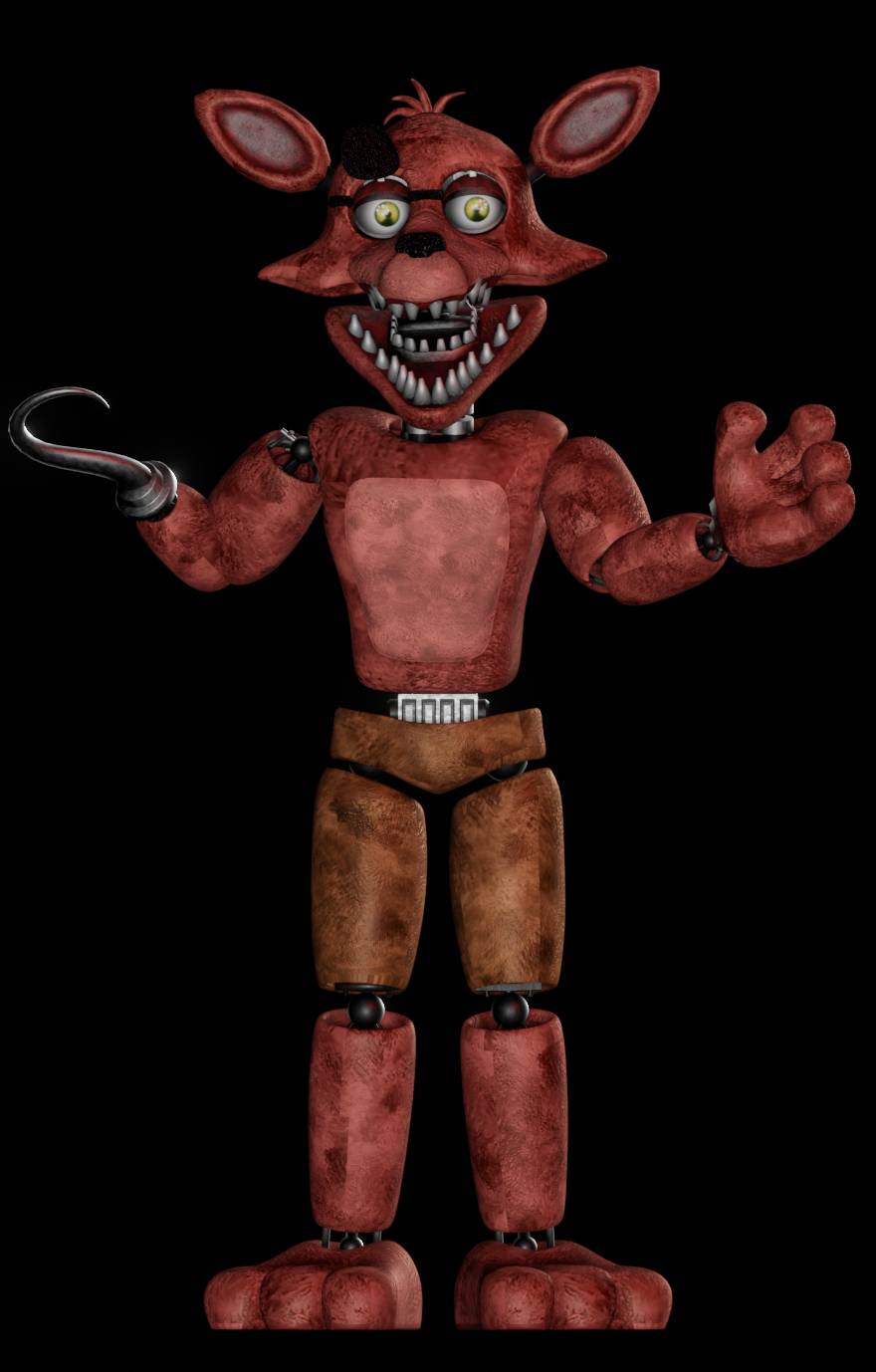 Unwithered Foxy final render #1 by Ruffleswinner22 on DeviantArt