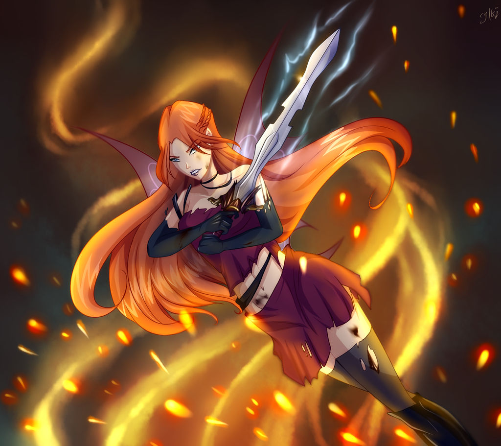Pyrafae Pyra by JuliaGoldfox on DeviantArt