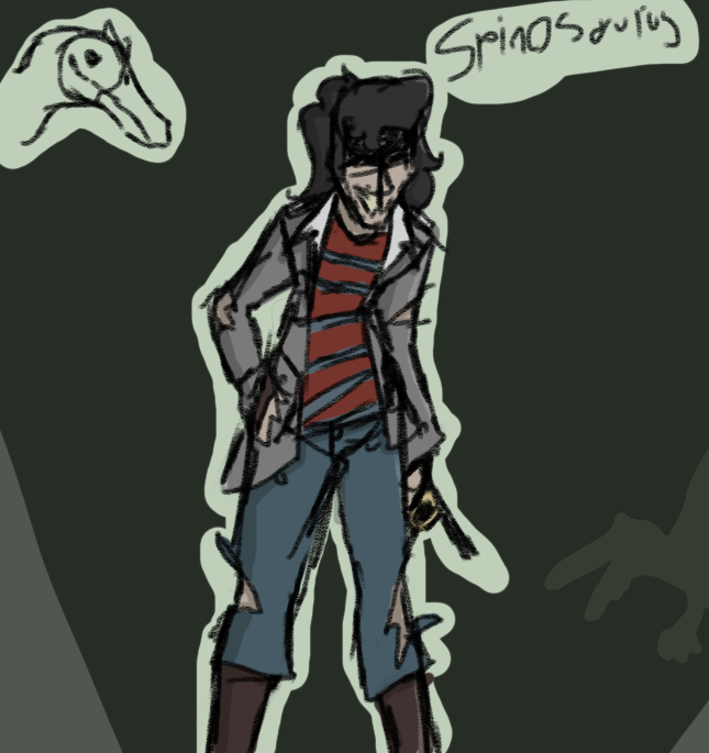 Human Spino by danthelizardman on DeviantArt