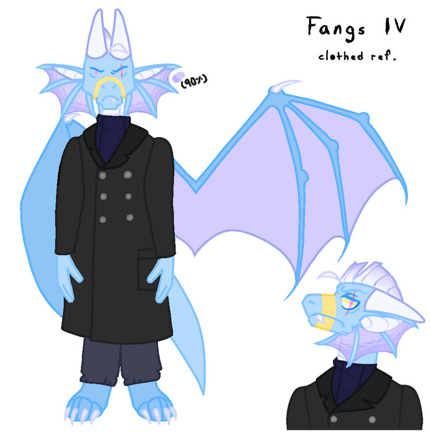 Think Fangs Fangs Simplified Ref. (Clothed) by forgetberrr on DeviantArt