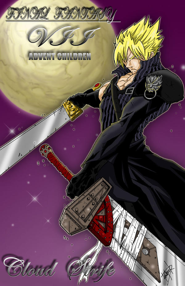 Final Fantasy 7 Cloud Strife by DamageArts on DeviantArt