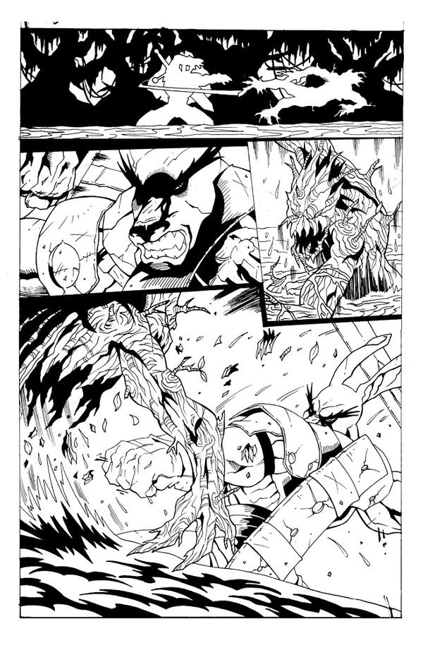 Exploded Realm Shattered Realm issue 3 pg 3 by DamageArts on DeviantArt