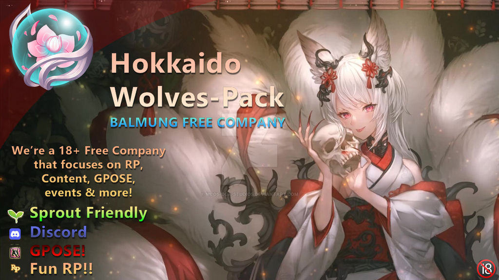 Hokkaido Wolves-Pack RP - for my FFXIV RP Guild by MCOs-DGA-Studios on ...