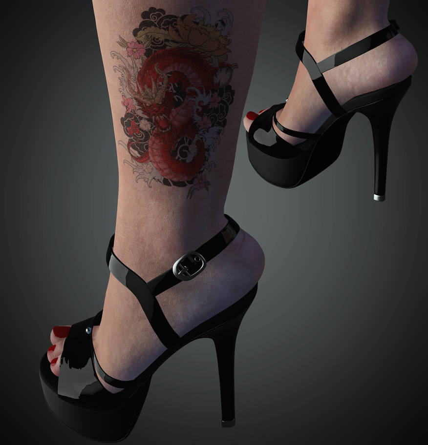 MY LAST UPDATED LUCY LIU TATTOO by dacia3d on DeviantArt