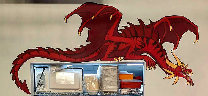 Dragon Mural