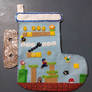 Super Mario Bros Christmas Stocking, front