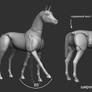 Horse bjd doll