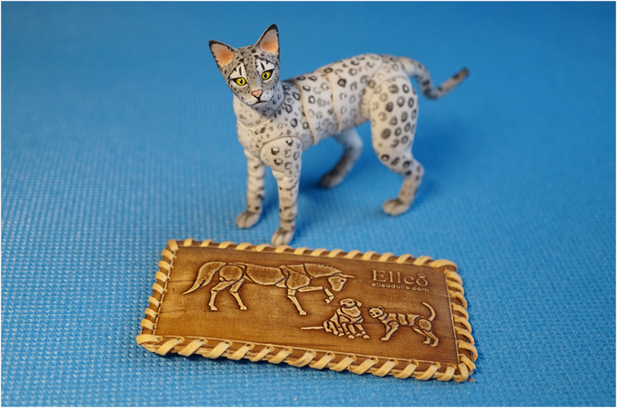 Spotted cat bjd pet 01