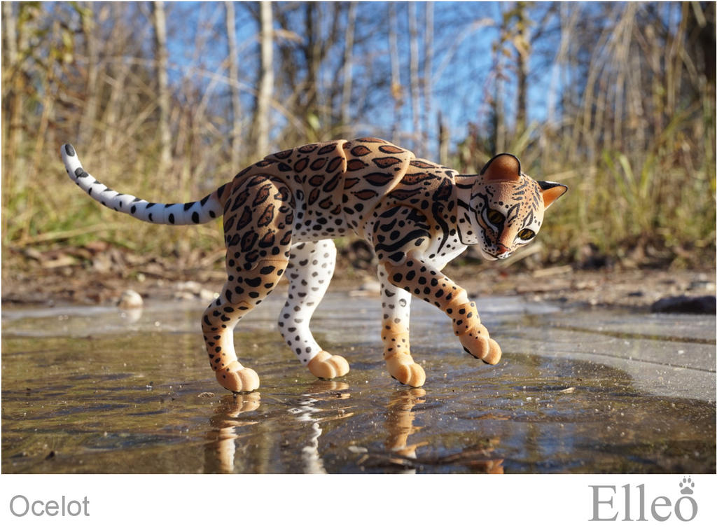 Ocelot Model Ocelot Wild Doll Cat 07 by leo3dmodels on DeviantArt