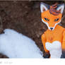 Fox furry bjd doll 01