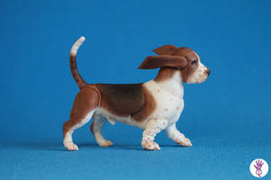 Basset Hound Bjd Doll Dog 05