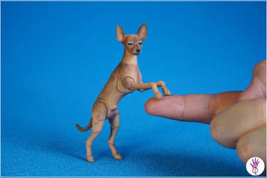 Toy Terrier 3dprint Dogt Bjd Doll 01