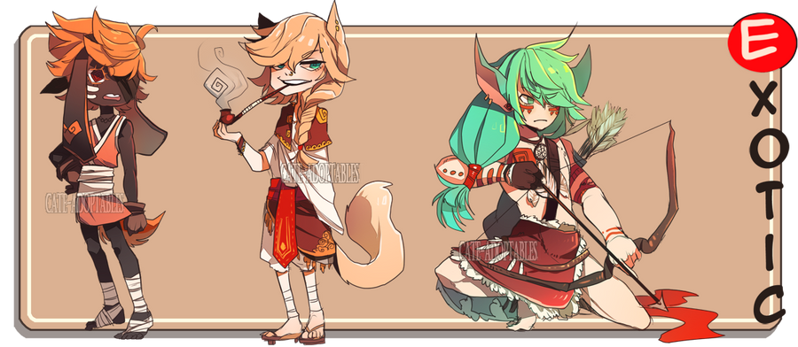 Exotic adoptables AUCTION-ENDED