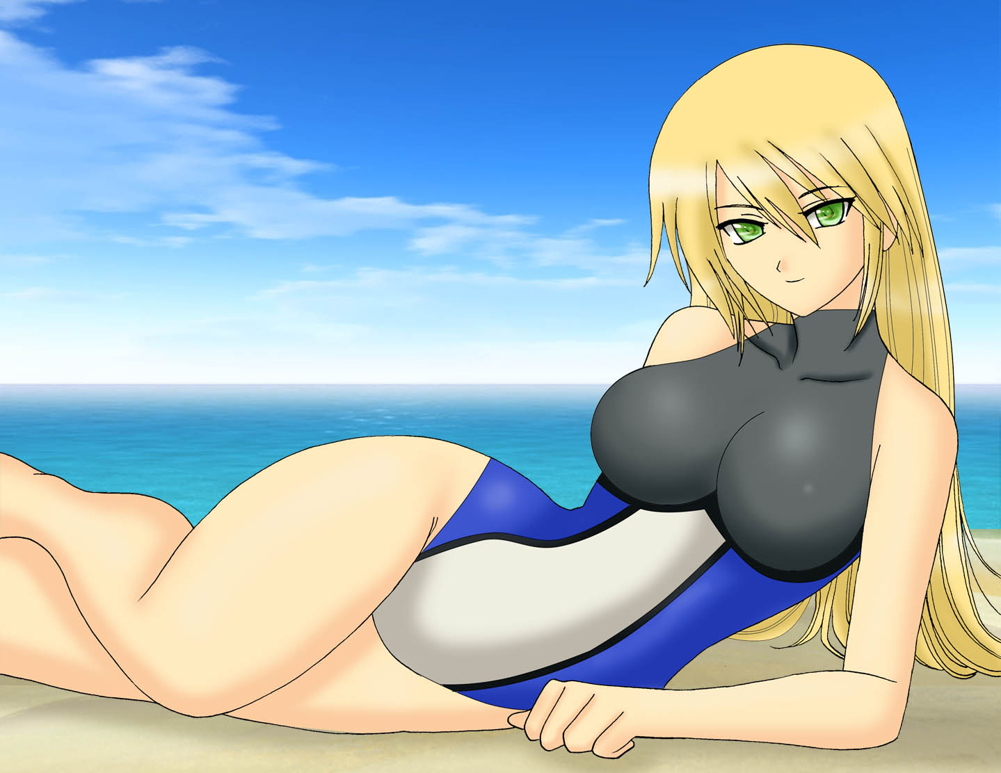 Blazblue : Noel in swimsuit