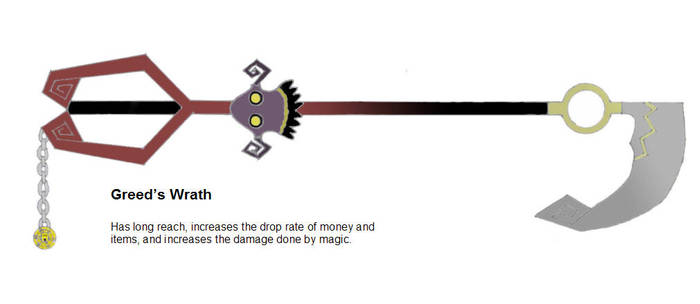 Greed's Wrath - Keyblade