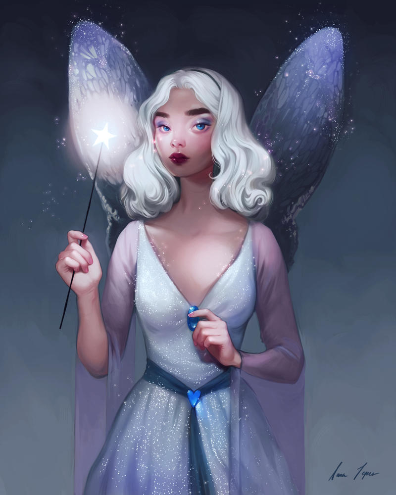 The Blue Fairy by sarucatepes