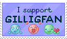 GILLIGFAN support stamp