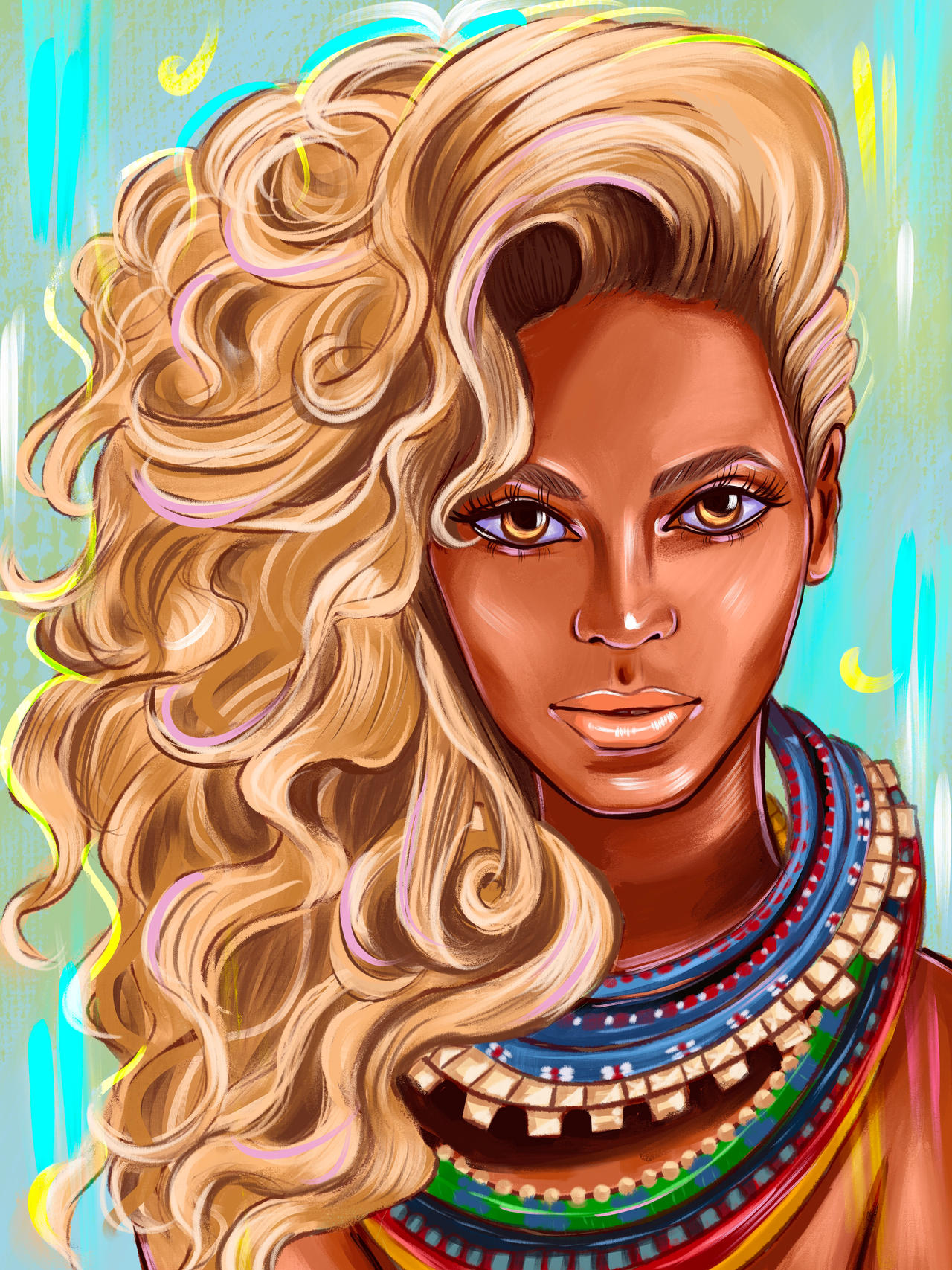 Beyonce by Krutota on DeviantArt